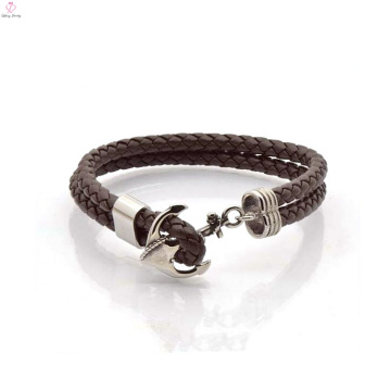 Classic Brown Bulk Purchase Leather Bracelet China Factory